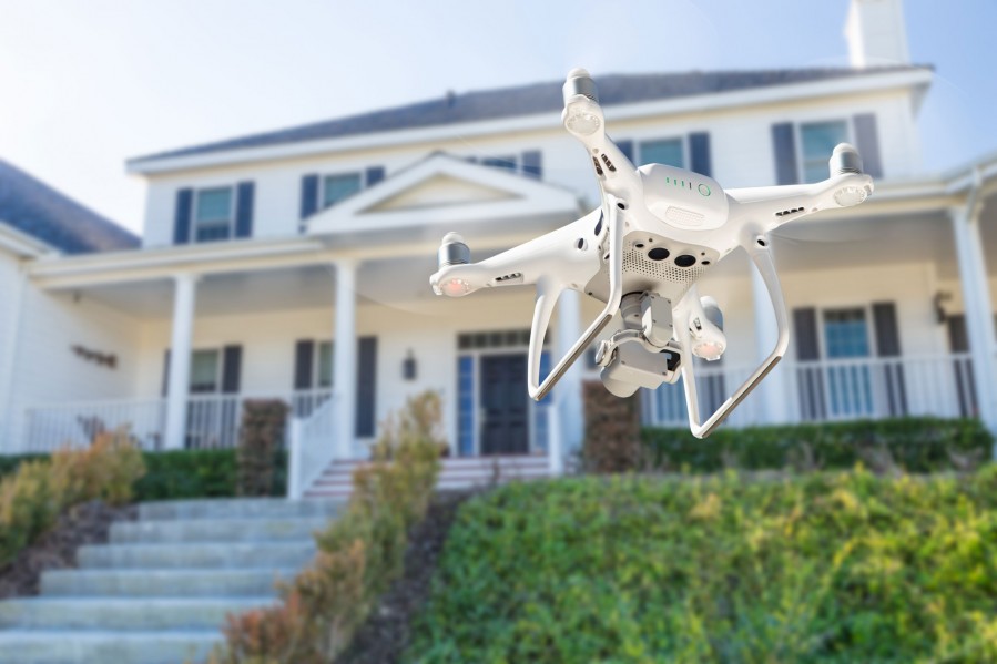 Using Drones for Real Estate Listings Up Sonder